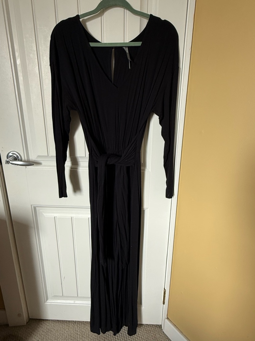 Anthropologie Breezy Wide-Leg Wrap Jumpsuit